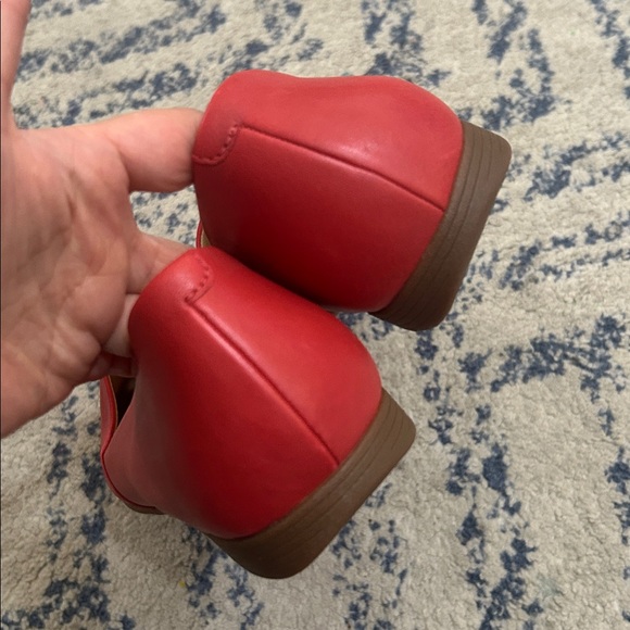 Dansko Larisa SlipOn Leather Red Flats Casual Everyday Comfort Size 42 (11.5-12) - Picture 7 of 11